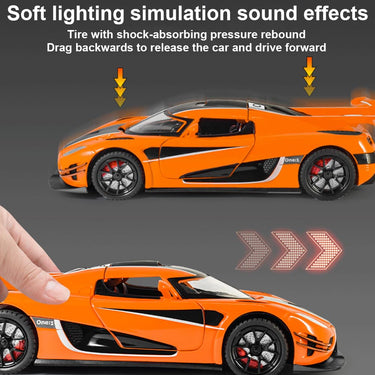 1:24 Diecast Koenigsegg One Model Car